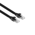S-Link SL-CAT603BK 3 Metre Siyah UTP CAT6 Kablo - 23 AWG, Tam Bakır İletken, 250 MHz, RJ45 Konnektörlü