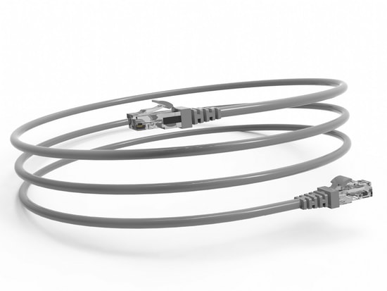 INCA ICAT6-02TG CAT6 Gri Patch Kablo - 2 Metre, 24AWG, UTP, RJ45, 250MHz, Gigabit Ethernet, Yüksek Performans