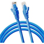 Sensei Cat6 UTP 1 Metre Mavi Patch Kablo - S-CAT6UTP1M - Gigabit Hızında Network Bağlantısı