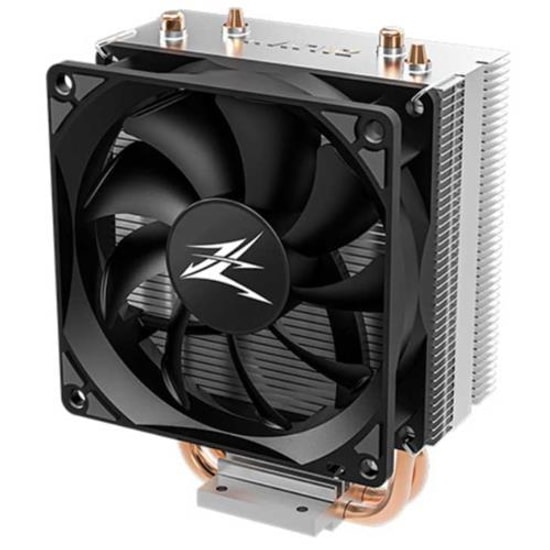 Zalman CNPS4X Siyah V2 İşlemci Soğutucu - 92mm Fan, PWM, RGB, 2000 RPM, 4Pin, Alüminyum Radyatör, 3 Isı Borusu