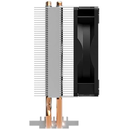 Zalman CNPS4X Siyah V2 İşlemci Soğutucu - 92mm Fan, PWM, RGB, 2000 RPM, 4Pin, Alüminyum Radyatör, 3 Isı Borusu