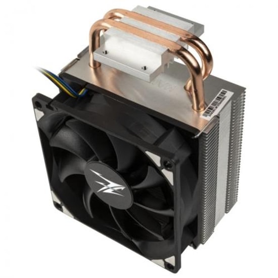 Zalman CNPS4X Siyah V2 İşlemci Soğutucu - 92mm Fan, PWM, RGB, 2000 RPM, 4Pin, Alüminyum Radyatör, 3 Isı Borusu