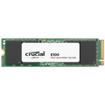 Crucial E100 2TB SSD M.2 NVMe PCIe Gen4 CT2000E100SSD8 - 5000/4500MBs Okuma/Yazma, 2280, 5 Yıl Garanti