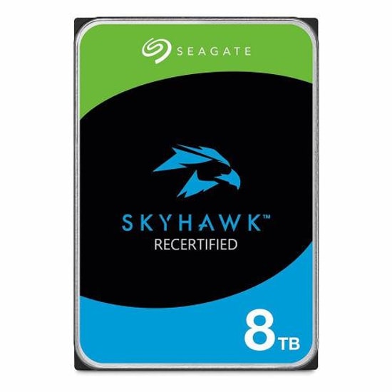 Seagate SkyHawk 8TB 3.5" HDD (ST8000VX009) - 5400RPM, 256MB Cache, RV Sensör, 7/24 Güvenlik Diski, SATA3, 3 Yıl Garanti
