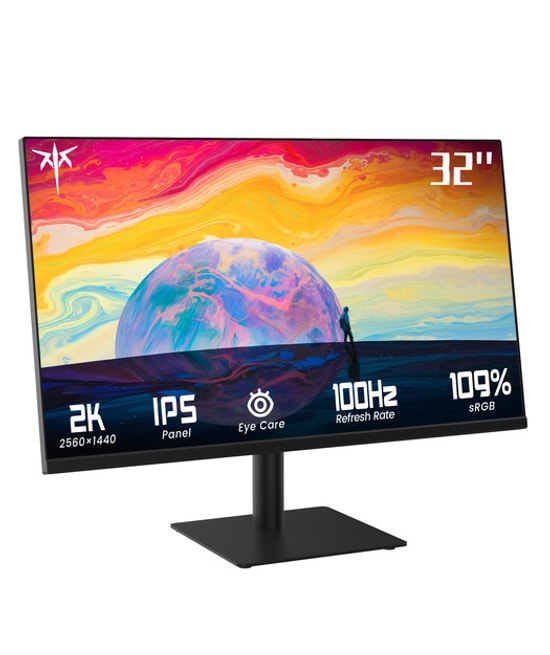 KTC H32T13 31.5" QHD IPS 100Hz 3ms Oyuncu Monitörü - 2560x1440, %95 sRGB, FreeSync, HDMI 2.0, DisplayPort 1.4