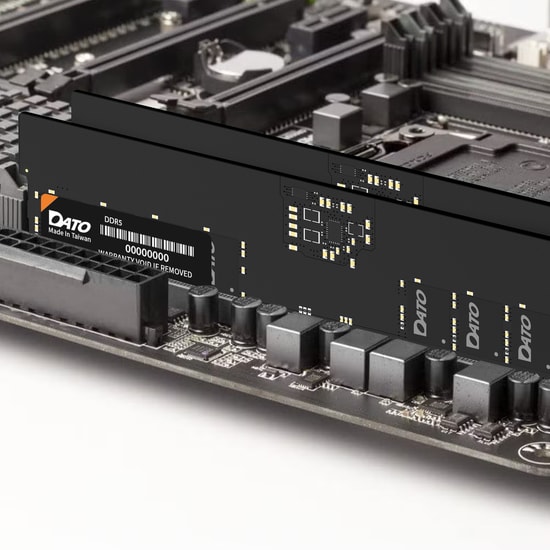 Dato 16GB DDR5 6000MHz CL38 Masaüstü Performans RAM (DT16G5DLDND60) - 1.35V, Bulk Kutusuz Yüksek Hızlı Bellek