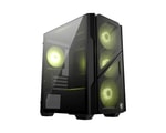 MSI MAG Forge M110R Airflow Temperli Cam ARGB Micro ATX Kasa - 4x12cm Fan, Mesh Panel, USB 3.2, 33cm GPU Desteği