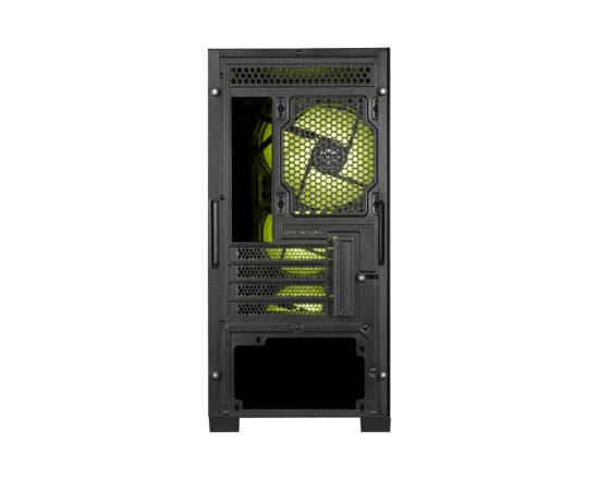 MSI MAG Forge M110R Airflow Temperli Cam ARGB Micro ATX Kasa - 4x12cm Fan, Mesh Panel, USB 3.2, 33cm GPU Desteği