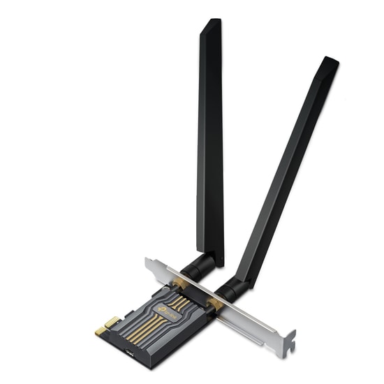 TP-Link Archer TBE400E BE6500 Wi-Fi 7 Tri-Band Bluetooth 5.4 PCI-E Adaptör - Yeni Nesil Kablosuz Bağlantı, Ultra Hızlı