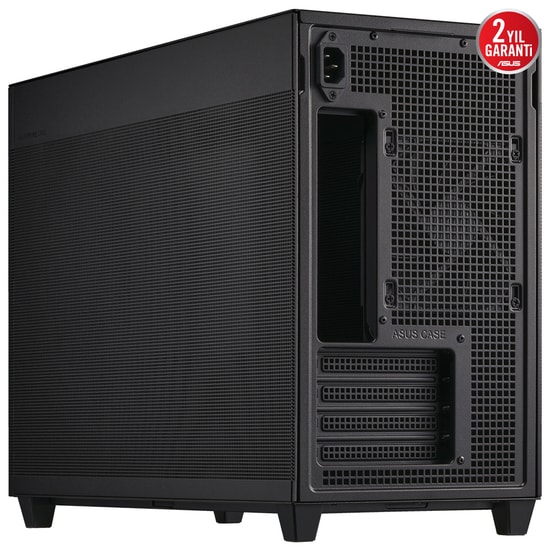 ASUS Prime AP201 Mesh Micro ATX Kasa (90DC00G0-B39000) - Temperli Cam, 360mm Soğutucu, 338mm Ekran Kartı Desteği