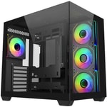 Cooler Master Elite 681 TG Siyah Kasa (E681-KHNN85-S00) - 850W 80+ Gold, ARGB Fanlı, Gen5 ATX 3.1 Mid-Tower