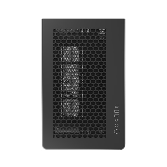Cooler Master Elite 600 Curve Siyah ATX Kasa (E600-KGNN-S02) - 7x12cm Fan, ARGB, USB 3.2 Type-C, Temperli Cam Yan Panel