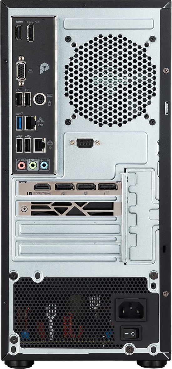 MSI PRO DP180 14A-059BEU Barebone Mini PC - Intel Core i5-14400, DDR5, Çift LAN, FreeDos, Kompakt Tasarım