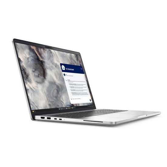 Dell Pro 16 Ultra 7-255U 16GB DDR5 RAM 512GB SSD 16" FHD+ Ubuntu Linux Laptop - BTO107_PC16250_UBU - Parmak İzi Okuyucu