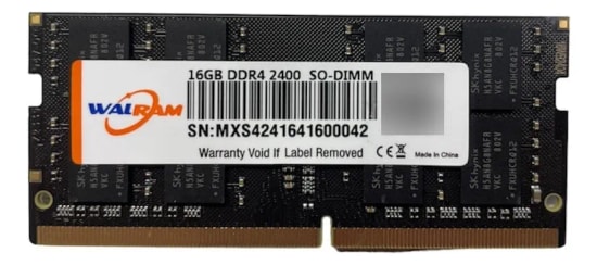 Walram 16GB DDR4 3200MHz SODIMM Notebook Ram - 6978752320117 - Laptop Belleği, Yüksek Performanslı