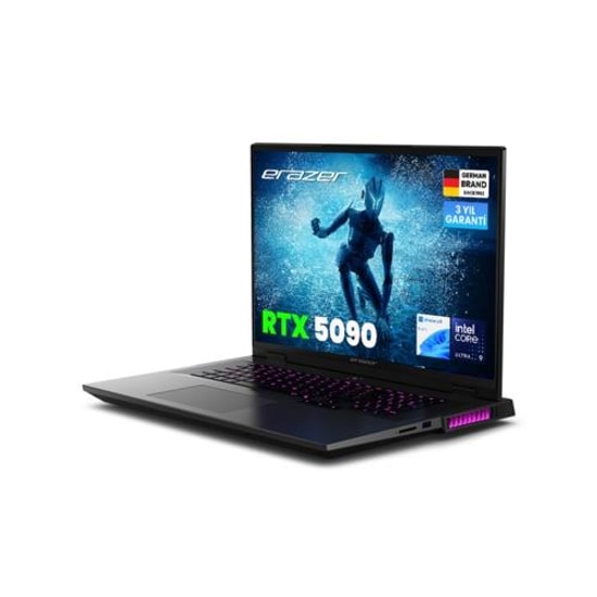 ERAZER Beast 18 X1 MD62729 Ultra 9-275HX 64GB RAM 4TB SSD RTX5090 18" QHD+ 240Hz Windows 11 Home Gaming Laptop