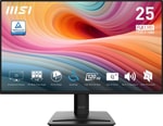 MSI PRO MP252 E2 24.5" FHD 120Hz 1ms IPS Adaptive-Sync Profesyonel Monitör Göz Koruma Teknolojili, 1920x1080 Çözünürlük