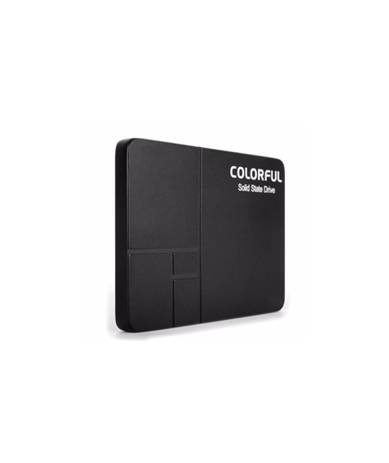 Colorful SL500 240GB 2.5" SATA III SSD (SL500-240GB) - 500/400MB/s Okuma/Yazma Hızı, 3D NAND, 7mm Kasa, Siyah