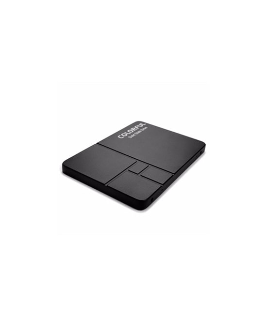 Colorful SL500 240GB 2.5" SATA III SSD (SL500-240GB) - 500/400MB/s Okuma/Yazma Hızı, 3D NAND, 7mm Kasa, Siyah
