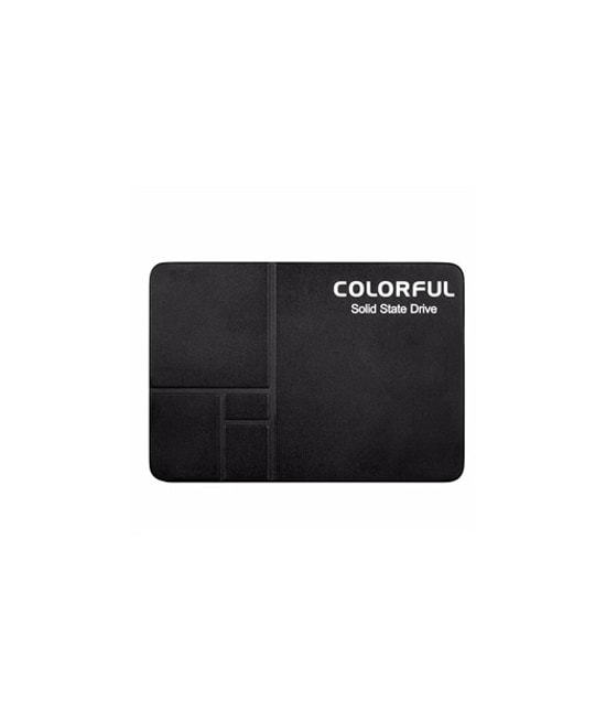 Colorful SL500 240GB 2.5" SATA III SSD (SL500-240GB) - 500/400MB/s Okuma/Yazma Hızı, 3D NAND, 7mm Kasa, Siyah