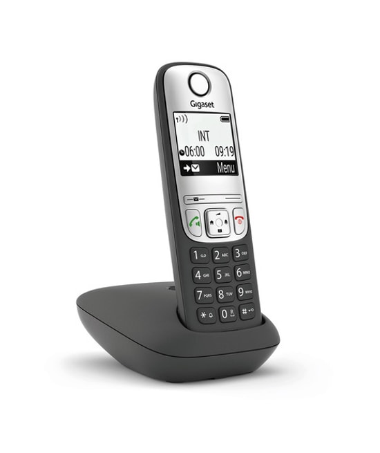 Gigaset A690 Siyah Dect Telefon (4250366857343) - HandsFree, 14 Saat Konuşma, 100 Kayıt Kapasite, 2" Ekran, ECO Mod