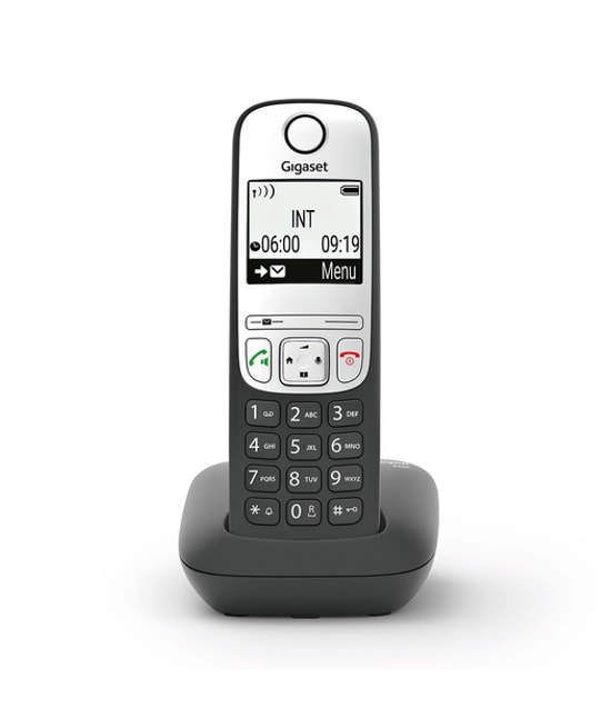 Gigaset A690 Siyah Dect Telefon (4250366857343) - HandsFree, 14 Saat Konuşma, 100 Kayıt Kapasite, 2" Ekran, ECO Mod