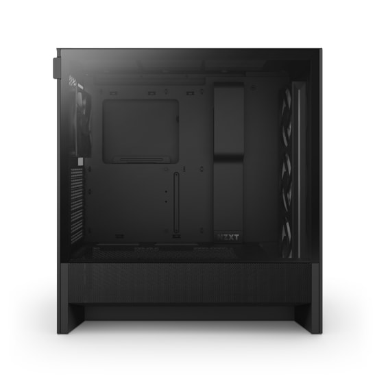 NZXT H5 Flow Siyah ATX Mid-Tower Oyuncu Kasası (CC-H52FB-R1) - RGB Fanlı, Temperli Yan Panel, Üstün Hava Akışı