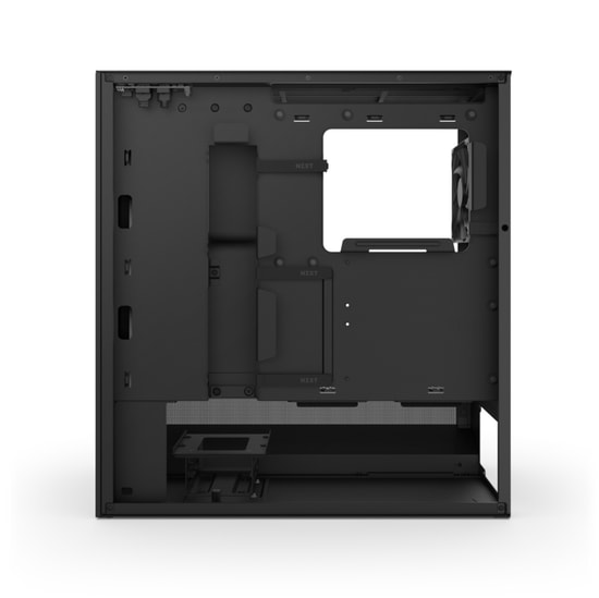 NZXT H5 Flow Siyah ATX Mid-Tower Oyuncu Kasası (CC-H52FB-R1) - RGB Fanlı, Temperli Yan Panel, Üstün Hava Akışı