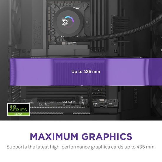 NZXT H9 Flow Dual-Chamber Panoramik Siyah E-ATX Oyuncu Kasası (CM-H92FB-01) - 4 Fan, 420mm Radyatöre uygun, Temperli Cam