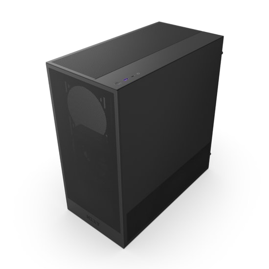 NZXT H5 Flow Siyah ATX Mid-Tower Kasa (CC-H52FB-01) - Temperli Cam, 2x120mm Fan, Üstün Hava Akışı, 360mm Radyatöre Uygun