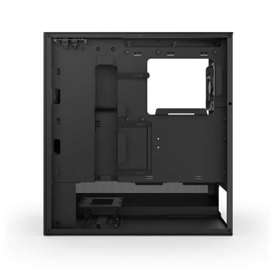 NZXT H5 Flow Siyah ATX Mid-Tower Kasa (CC-H52FB-01) - Temperli Cam, 2x120mm Fan, Üstün Hava Akışı, 360mm Radyatöre Uygun