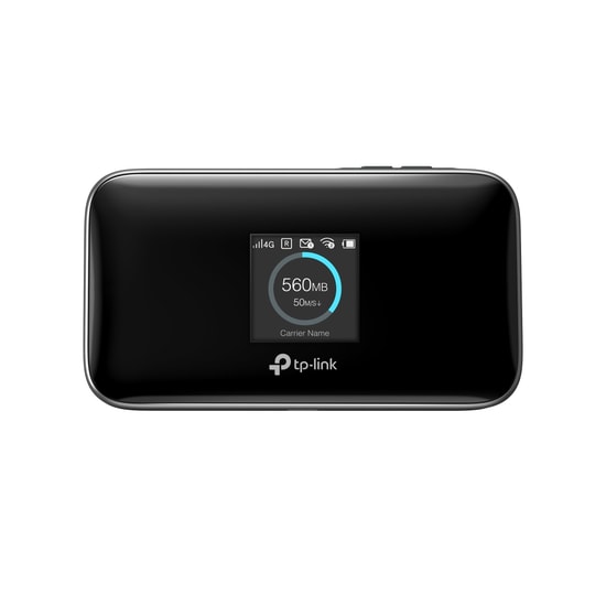 TP-Link M7750 4G+ Cat12 600Mbps Ekranlı Mobil WiFi Modem - 32 Kullanıcı, Çift Bant, microSD Yuvası, 3280 mAh 15 Saat Pil