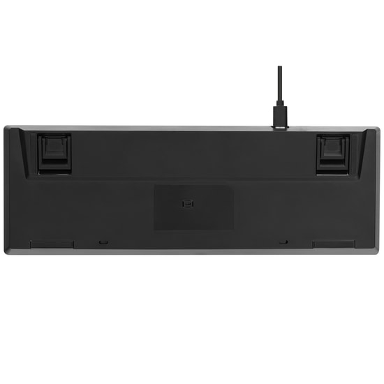 Everest Briar Siyah Red Switch RGB Mekanik Oyuncu Klavyesi - Türkçe Q, Type-C, 180cm Kablo, Ayarlanabilir 3 Eğim Açısı