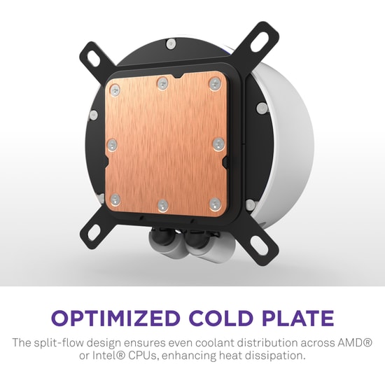 NZXT Kraken Elite 360 RGB V2 Beyaz Sıvı Soğutucu (RL-KR36E-W2) - 3x120mm Fan, LCD Ekran, AM4/AM5 & LGA1700 Uyumlu