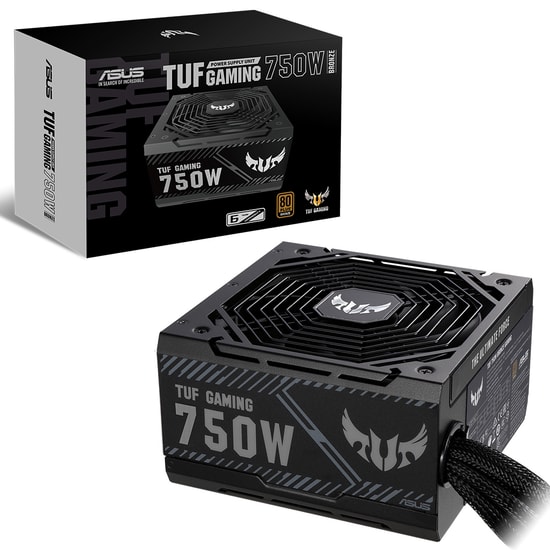 ASUS TUF Gaming 750B 750W 80+ Bronze Güç Kaynağı (90YE00D0-B0NA00) - Askeri Sınıf Dayanıklılık, 6 Yıl Garanti