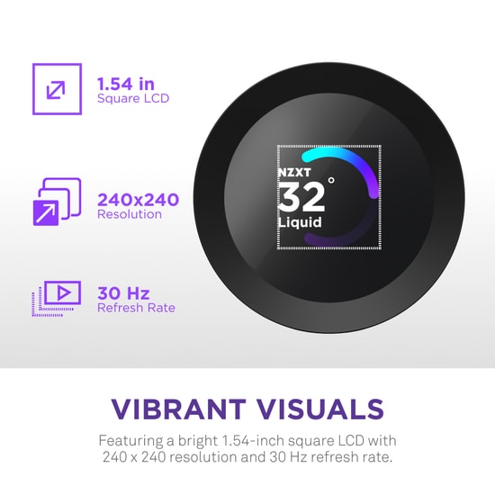 NZXT Kraken Plus 360 RGB V2 Sıvı İşlemci Soğutucu (RL-KR360-B2) - 3x120mm Fan, AM4/AM5/LGA1700, Yüksek Performans