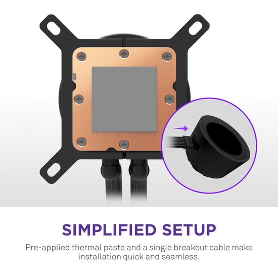 NZXT Kraken Plus 360 RGB V2 Sıvı İşlemci Soğutucu (RL-KR360-B2) - 3x120mm Fan, AM4/AM5/LGA1700, Yüksek Performans