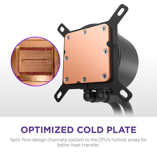 NZXT Kraken Plus 360 RGB V2 Sıvı İşlemci Soğutucu (RL-KR360-B2) - 3x120mm Fan, AM4/AM5/LGA1700, Yüksek Performans