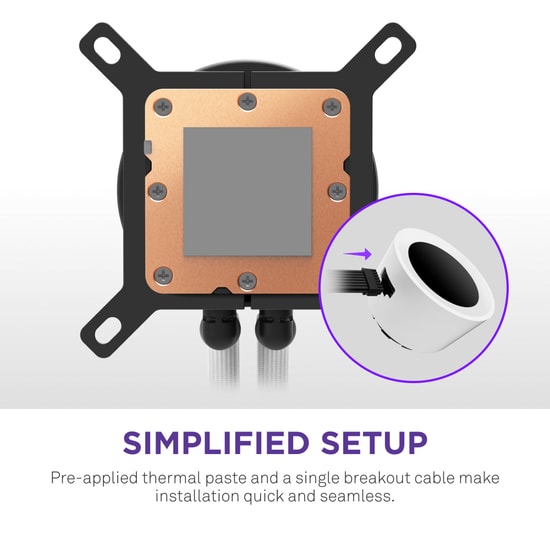 NZXT Kraken Plus 360 RGB V2 (RL-KR360-W2) Beyaz Sıvı İşlemci Soğutucu - 3x120mm Fan, AM4/AM5/LGA1700 Uyumlu