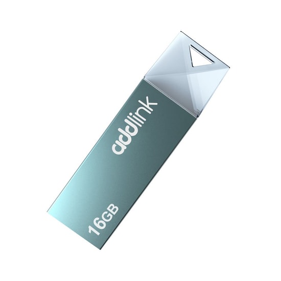 Addlink 16GB Mavi USB 2.0 Flash Bellek (AD16GBU10B2) - 20MB/s Okuma, 10MB/s Yazma Hızı, Metal Kasa, U10 Model