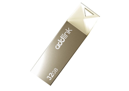 Addlink 32GB Şampanya Rengi USB 2.0 Flash Bellek (AD32GBU10C2) - 20MB/s Okuma, U10 Model, Taşınabilir Hafıza