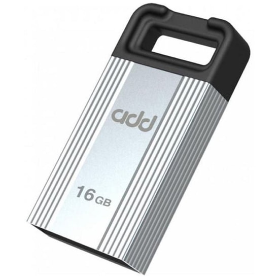 Addlink 16GB Gümüş Rengi USB 2.0 Flash Bellek (AD16GBU30S29 - 20MB/s Okuma, U12 Taşınabilir Hafıza