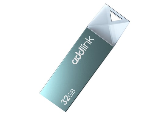 Addlink 32GB Mavi USB 2.0 Flash Bellek (AD32GBU10B2) - 20MB/s Okuma, 5MB/s Yazma Hızı, Metal Kasa, U10 Model
