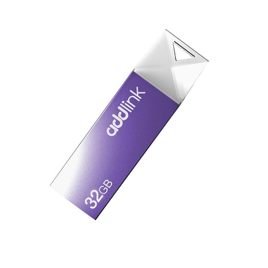 Addlink 32GB Mor USB 2.0 Flash Bellek (AD32GBU10V2) - 20MB/s Okuma, 10MB/s Yazma Hızı, U10 Model Taşınabilir Hafıza