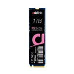 Addlink S83 1TB NVMe PCIe Gen4 M.2 SSD (AD1TBS83M2P) - 3400/2400MB/s, Yüksek Performans, Oyun ve Performans 