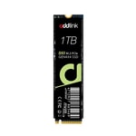 Addlink S93 1TB NVMe PCIe Gen4 M.2 SSD (AD1TBS93M2P) - 7200/6100MBs, İnce Tasarım, Düşük Güç Tüketimi, PS5 Uyumlu