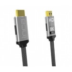 INCA IHM-15T HDMI 2.1 Kablo - 1.5 Metre, 8K Ultra HD, 4K 120Hz, Altın Uçlu, Yüksek Hızlı, Poşetli