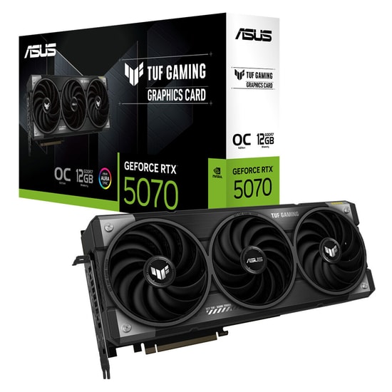 Asus ROG Strix GeForce RTX 5070 OC 12GB GDDR7 Ekran Kartı (90YV0M80-M0NA00) - 2655MHz, 192Bit, DLSS4 Teknolojisi