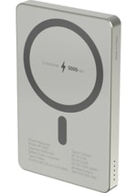 RealPower R Mag Air 5000mAh Magsafe Powerbank - 20W PD Hızlı Şarjlı, Natural Renk, Taşınabilir Manyetik Şarj (NT-116665)