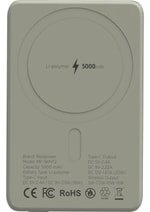 RealPower R Mag Slim 5000mAh Magsafe Powerbank - 20W PD Hızlı Şarjlı, Natural Taşınabilir Manyetik Şarj (NT-116668)